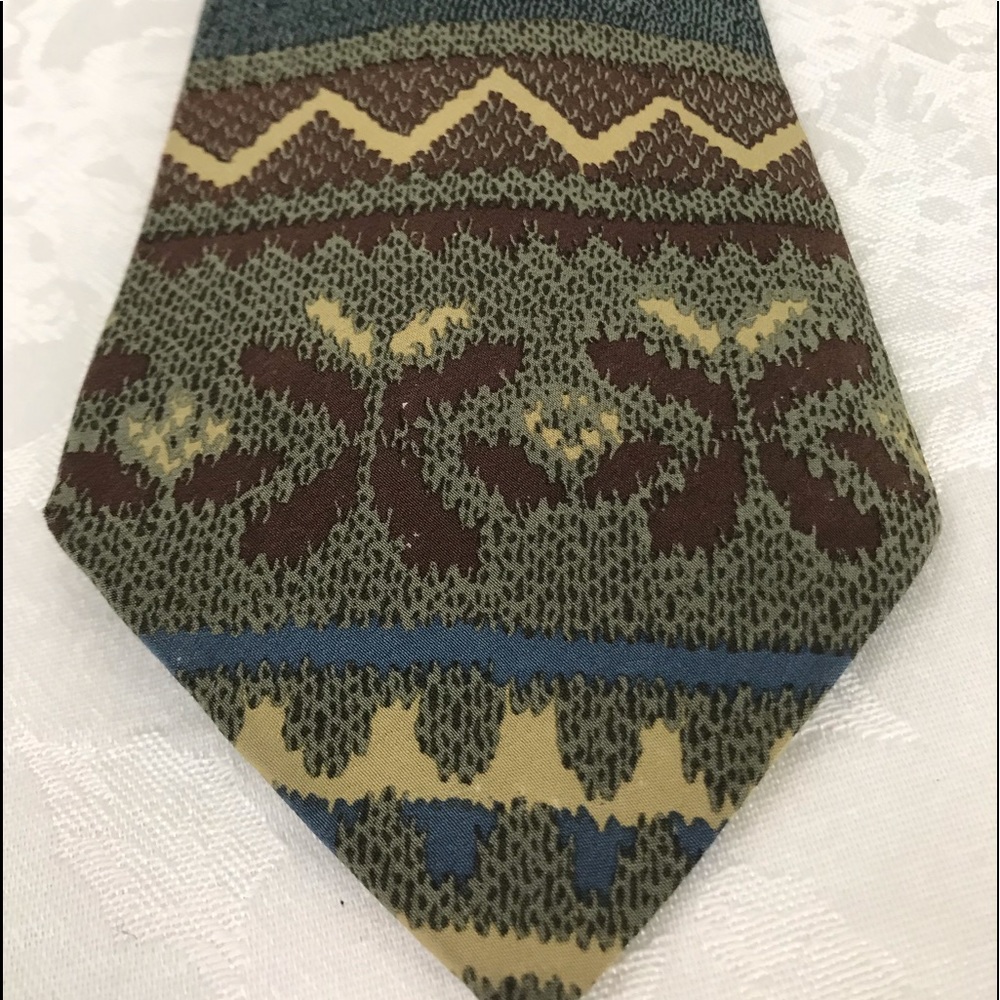 Giorgio Armani Cravatte Vntg 80’s Silk Tie
